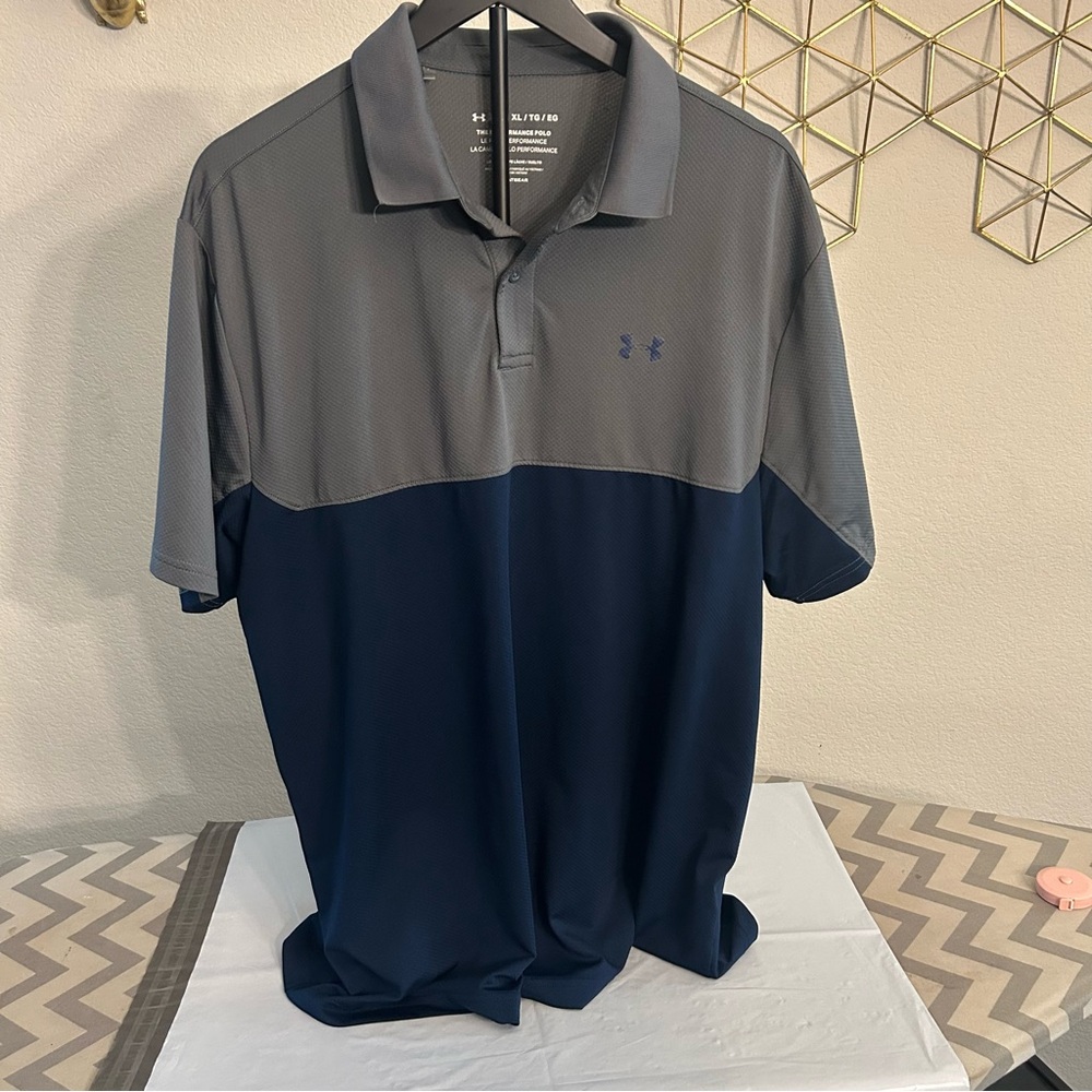 Under Armour Men's Two-Tone Polo Shirt
